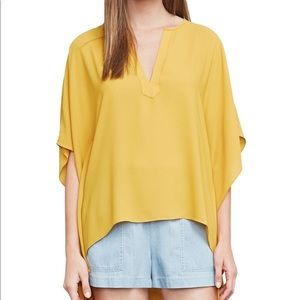 BCBGMAXAZRIA Neda Top Dark Lime XS/S